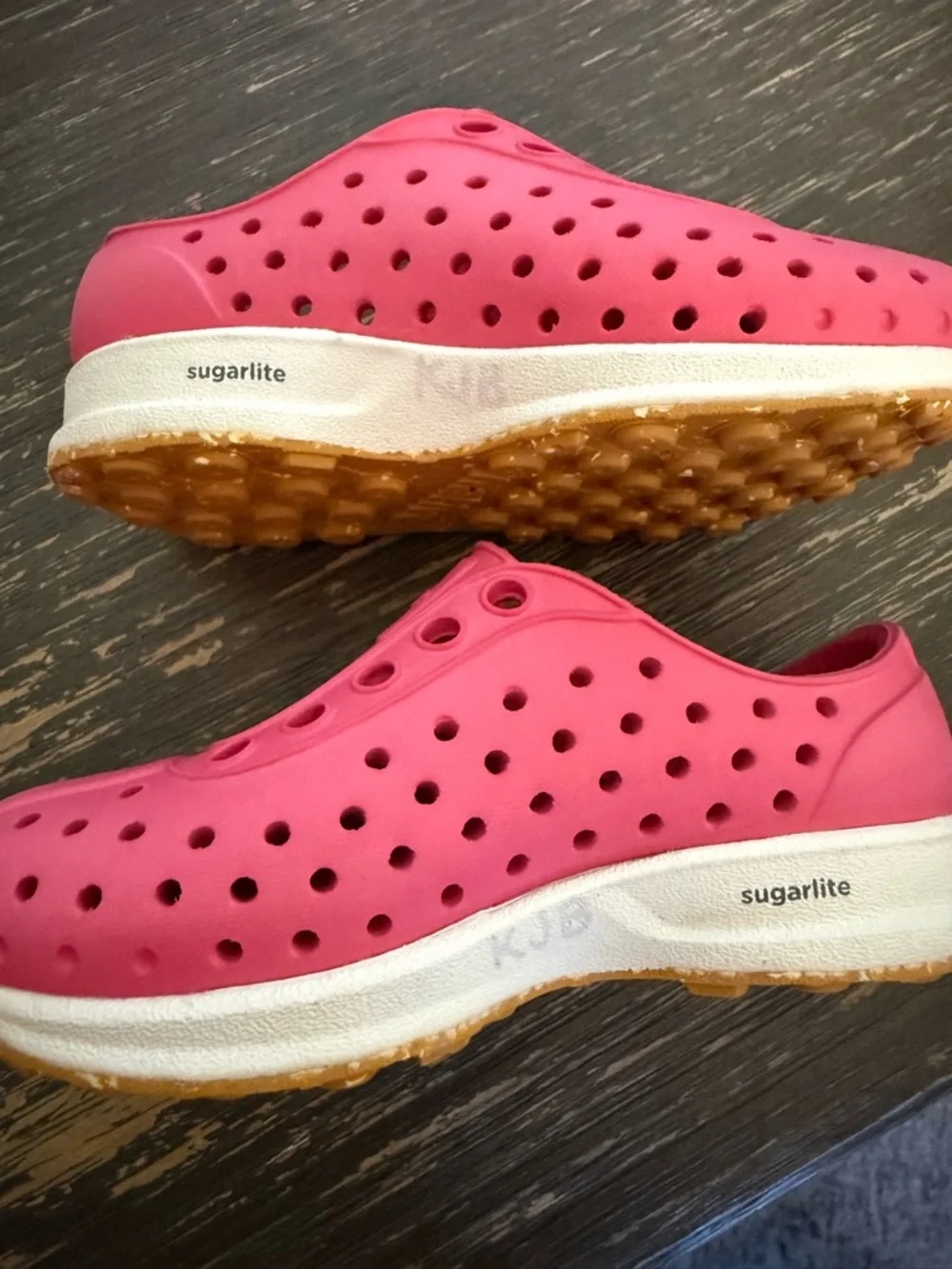 Native Shoes Robbie Sugarlite Sneakers Pink Toddler Child Size 5